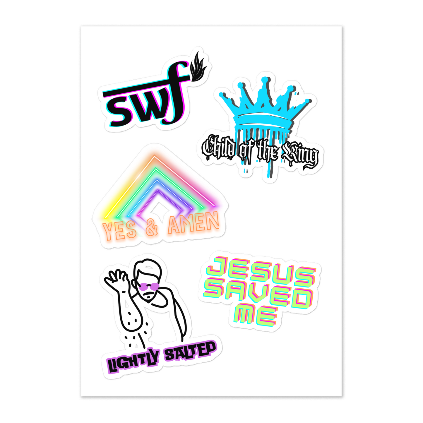 Neon Sticker Pack